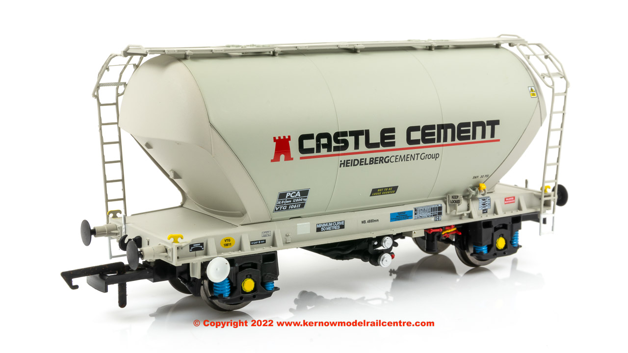 ACC2037CS-R Accurascale PCA - Cement Wagon Triple Pack - VTG Castle Cement